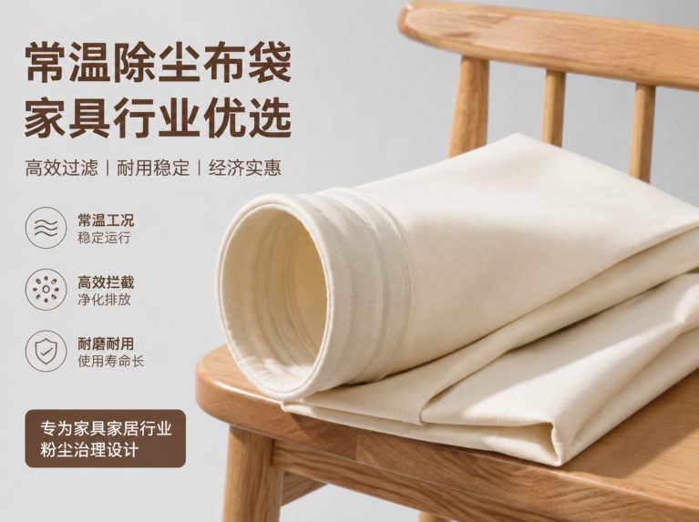 新昌县拒水防油防静电针刺毡滤袋